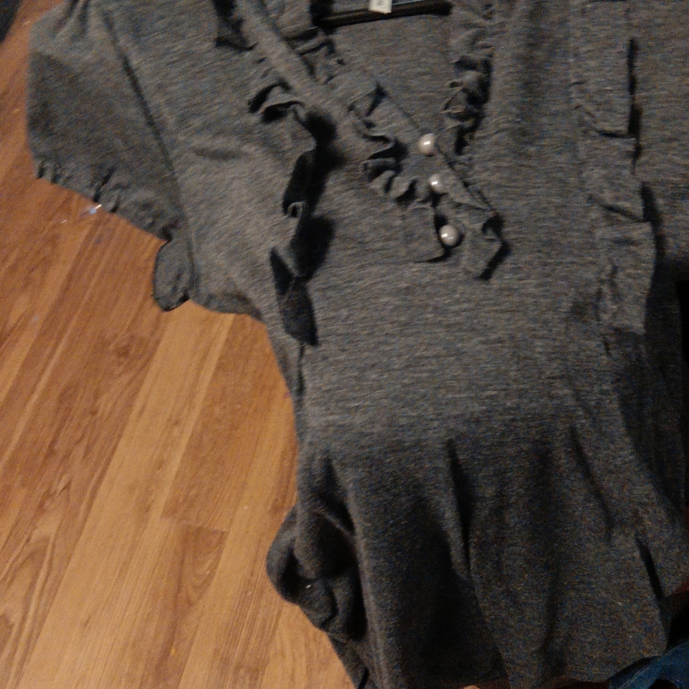 Gray shirt